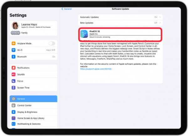 iPAD ipados_18_update_progress_bar.webp